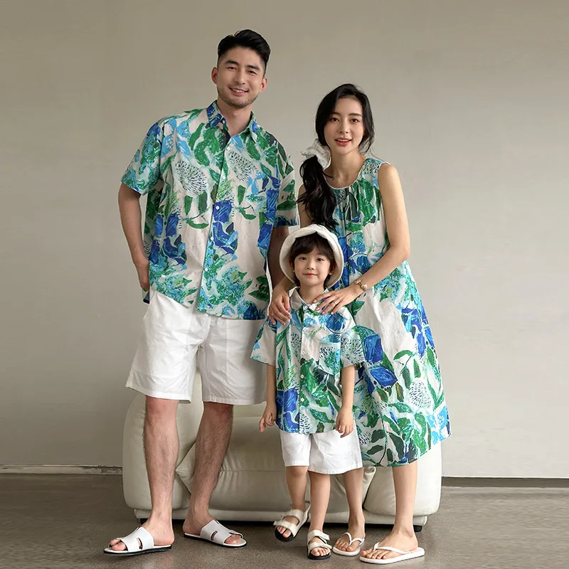 Summer Clothing Looks - Beach Couple Look Family Matching Clothes