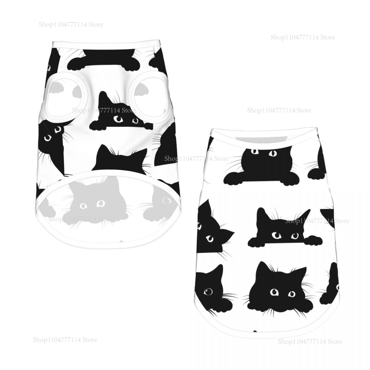 Summer Clothing Looks - Black Cats Looking Out Of The