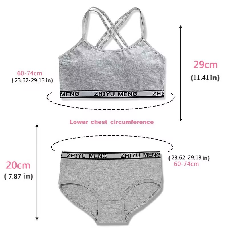 Teens Girls Cotton Training Br - Summer Clothing Teen Girls recension och pris