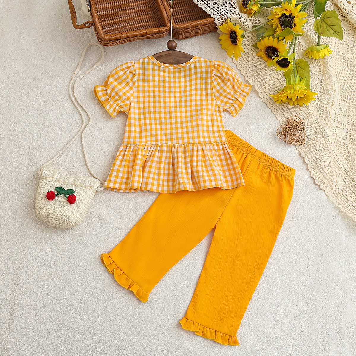 Summer Newborn Girl Yellow Pla - Summer Clothing Looks recension och pris