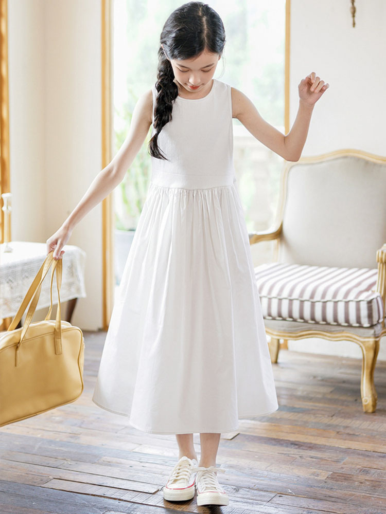Maxi Long Dress For Little Gir - Summer Clothing Teen Girls recension och pris