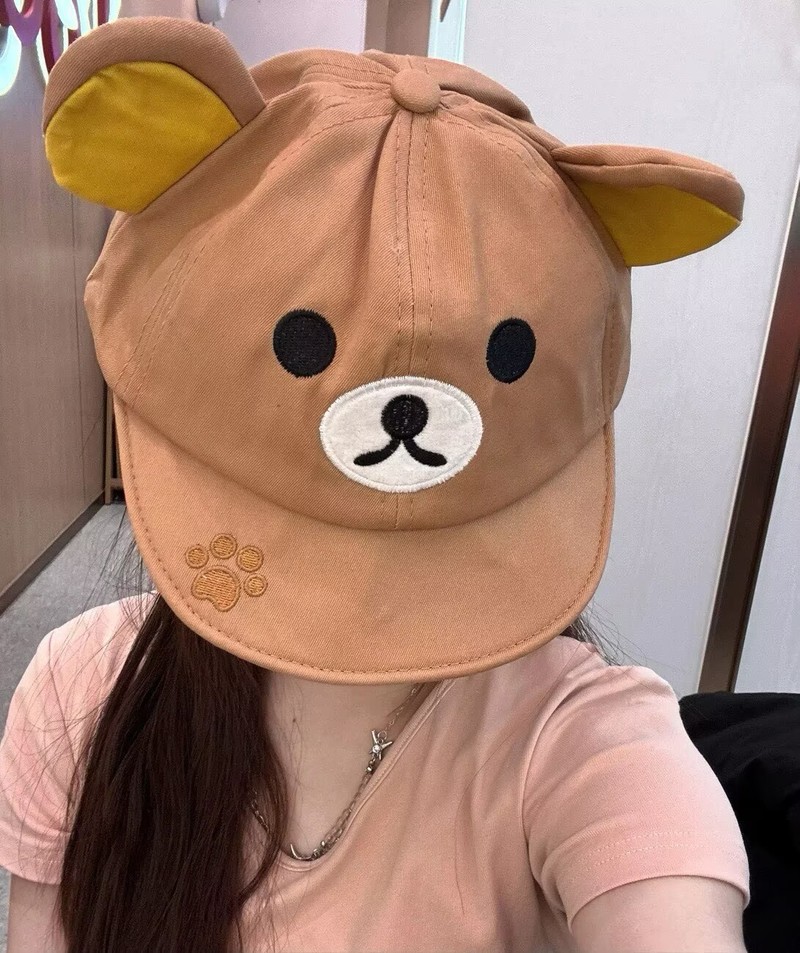 Rilakkuma Bear With Ear Cap Su - Summer Clothing Gifts recension och pris