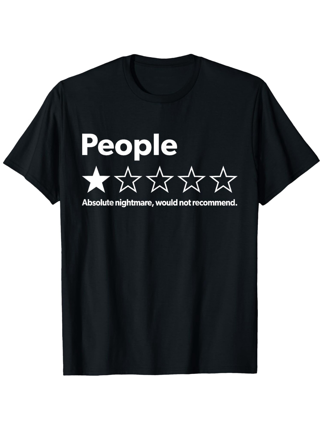 Funny T-shirt Review: One-star - Summer Clothing Recommendations recension och pris