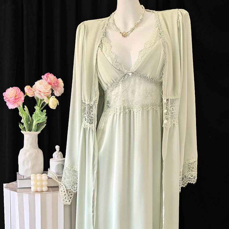 Female Long Twinset Robe Set N - Summer Nights Clothing recension och pris