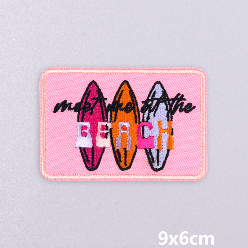 Summer Vibes Embroidered Patch - Summer Clothing Vibes recension och pris