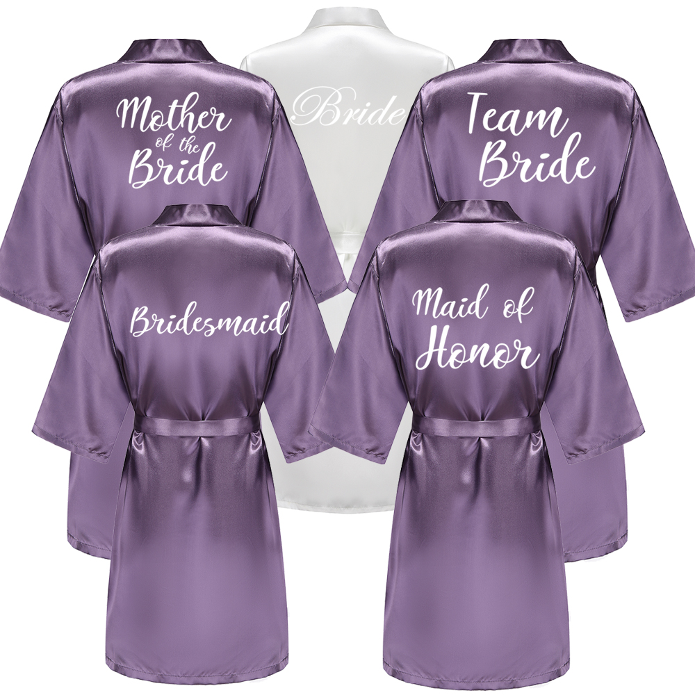 Wedding Bride Bridesmaid Robe  - Summer Nights Clothing recension och pris