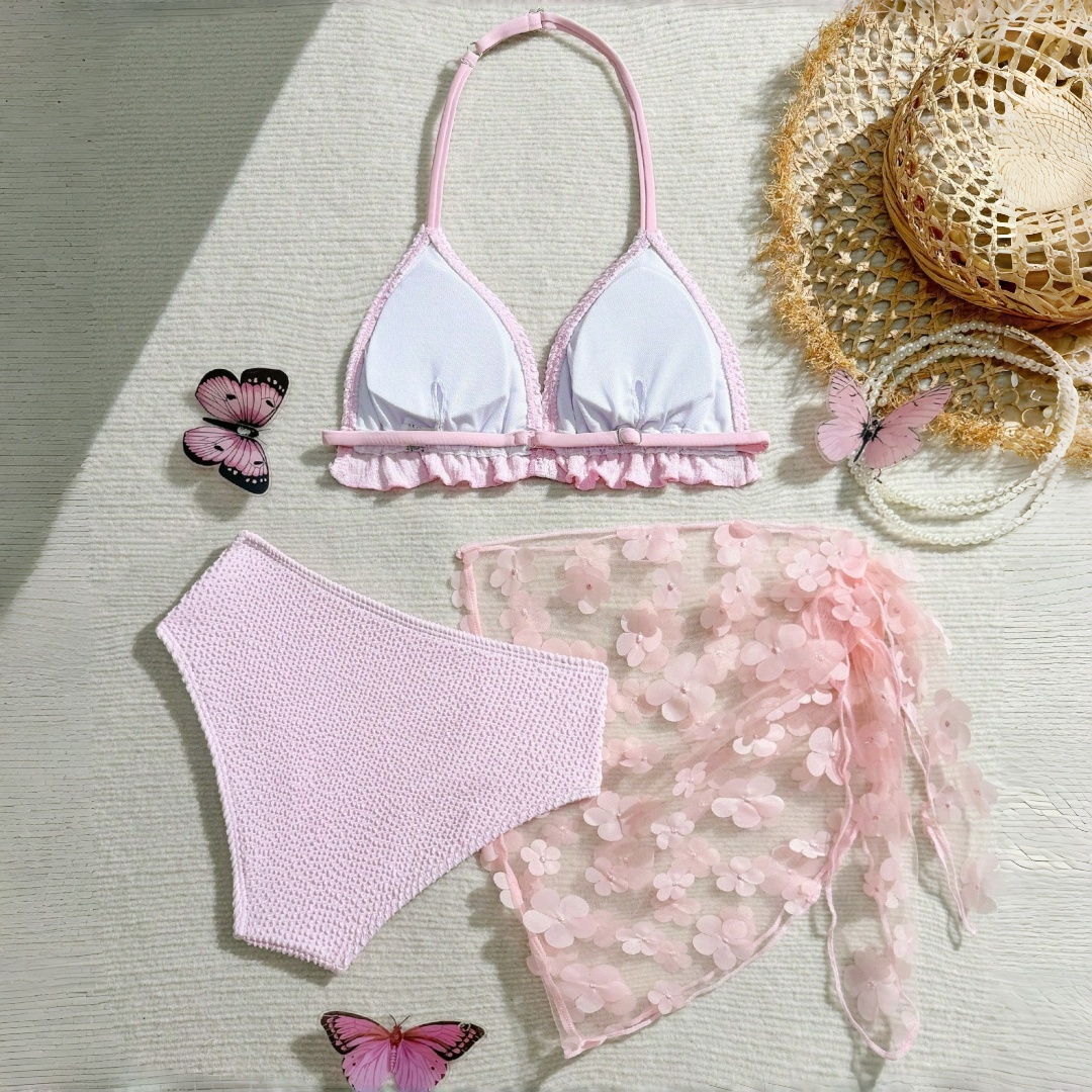 Tween And Teen Girl 3pcs Bikin - Summer Clothing Teen Girls recension och pris
