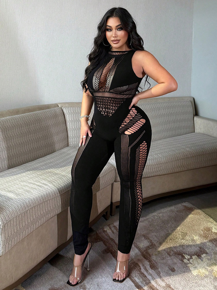 Dress Tight Hollowed Out Embro - Summer Nights Clothing recension och pris
