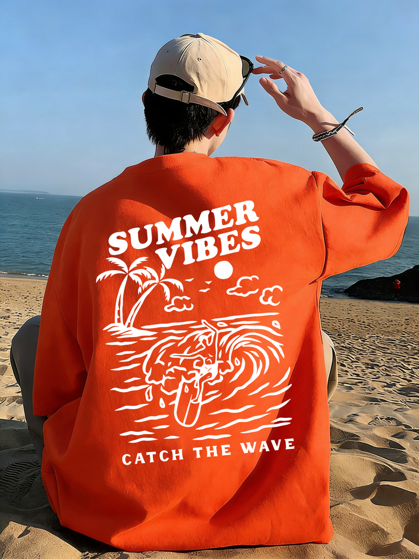 Summer Vibes Catch The Wave T- - Summer Clothing Vibes recension och pris