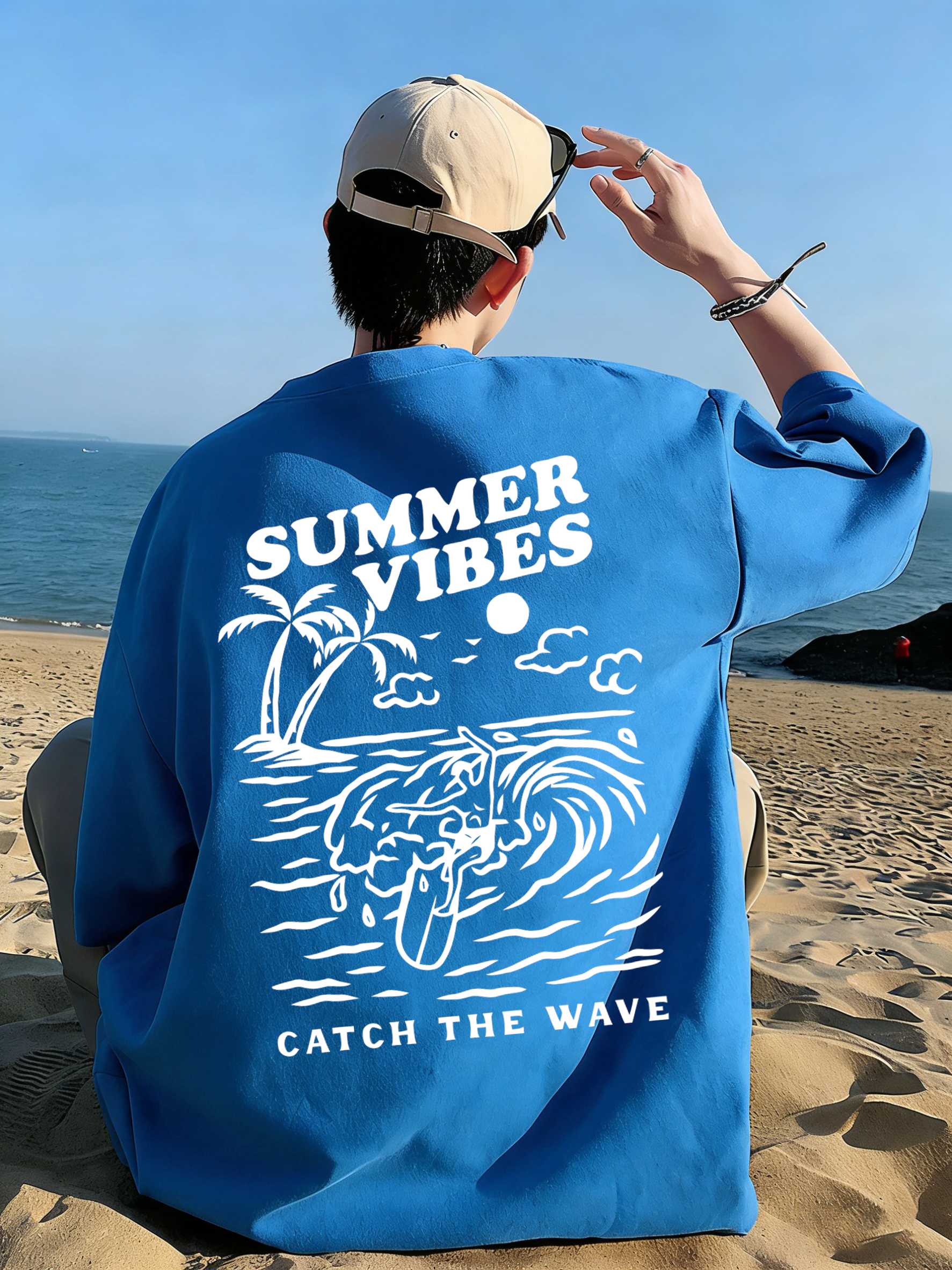 Summer Vibes Catch The Wave T- - Summer Clothing Vibes recension och pris