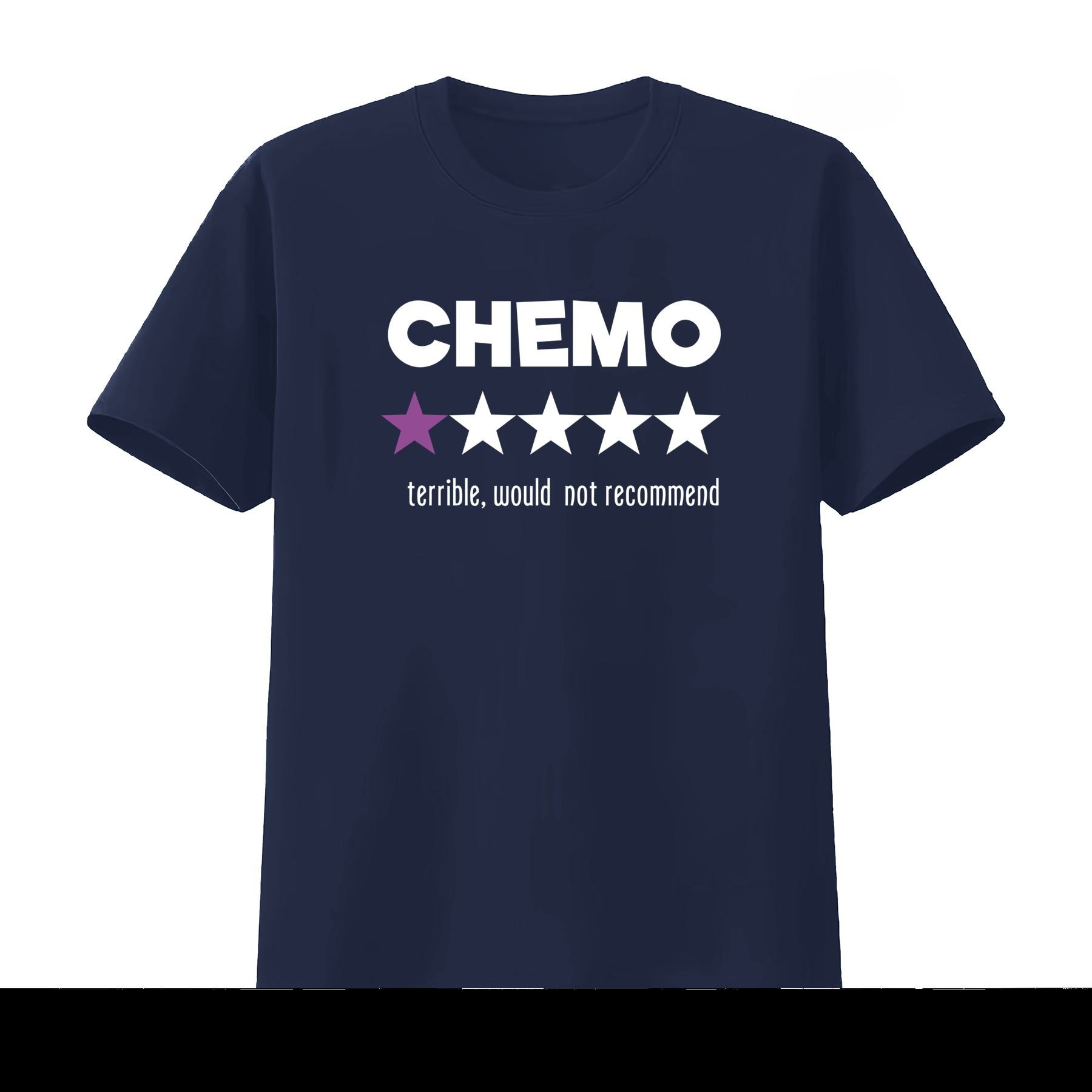 Funny Chemo T Shirt with Star  - Summer Clothing Recommendations recension och pris