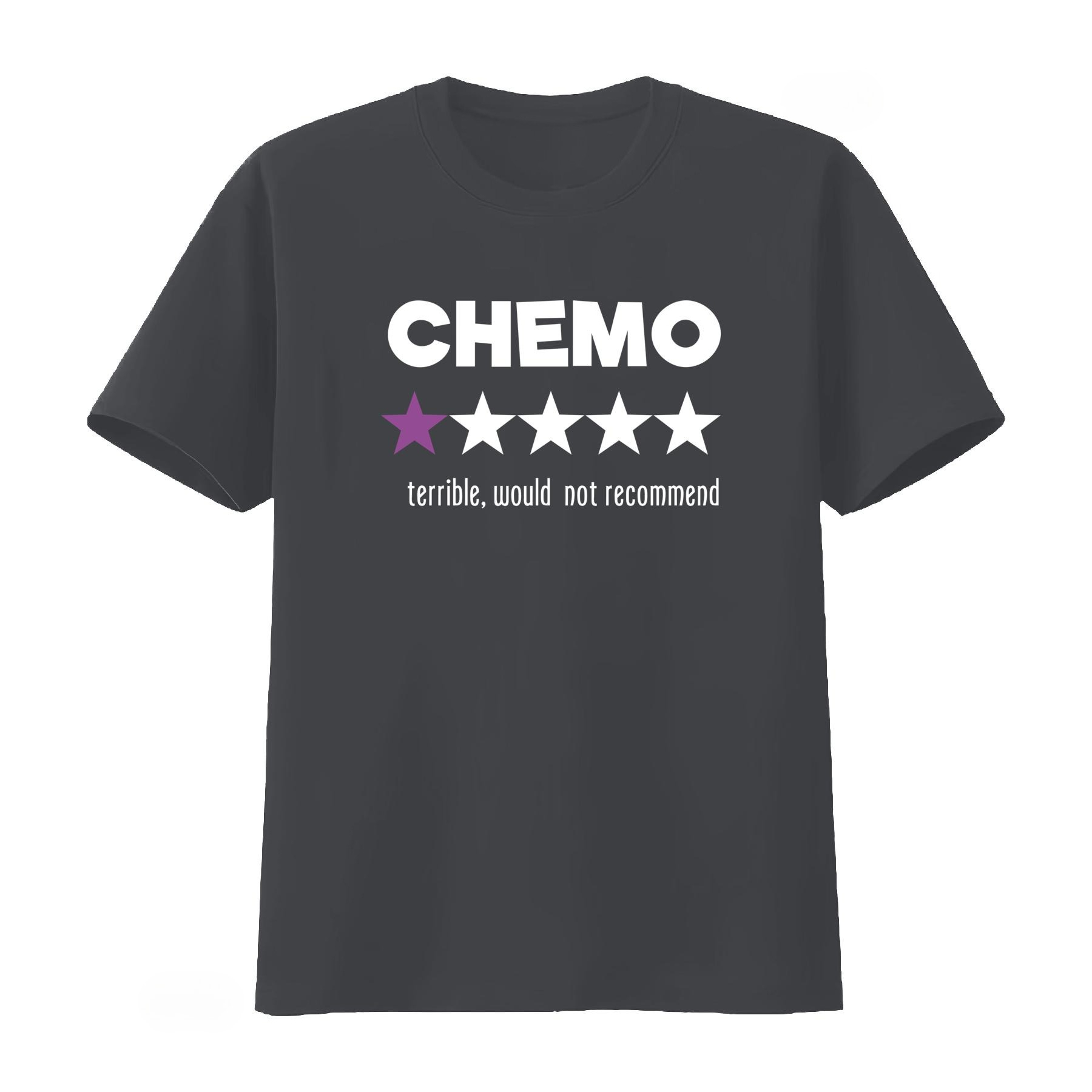 Funny Chemo T Shirt with Star  - Summer Clothing Recommendations recension och pris