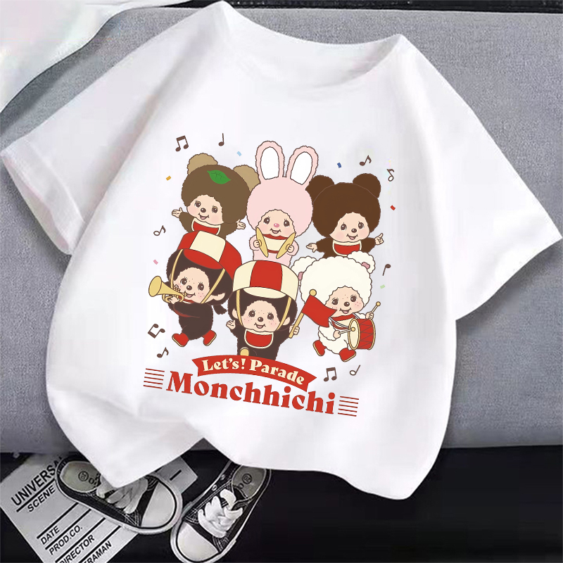 MONCHHICHI Short Sleeve T Shir - Summer Clothing Gifts recension och pris