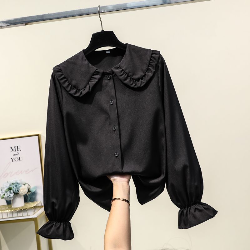 Spring Autumn New Doll Neck Bl - Summer Clothing For Teens recension och pris