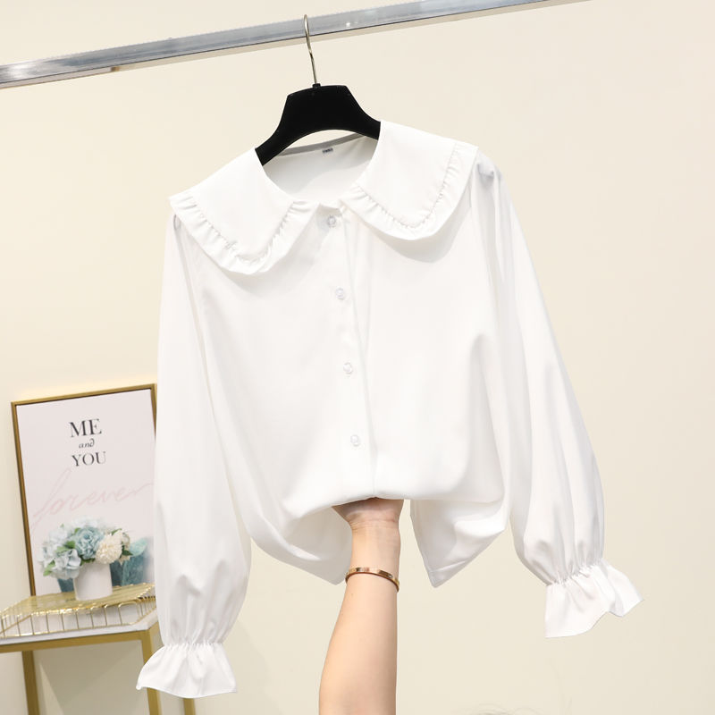 Spring Autumn New Doll Neck Bl - Summer Clothing For Teens recension och pris