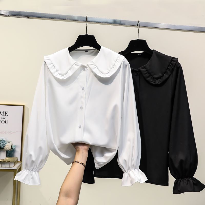Spring Autumn New Doll Neck Bl - Summer Clothing For Teens recension och pris