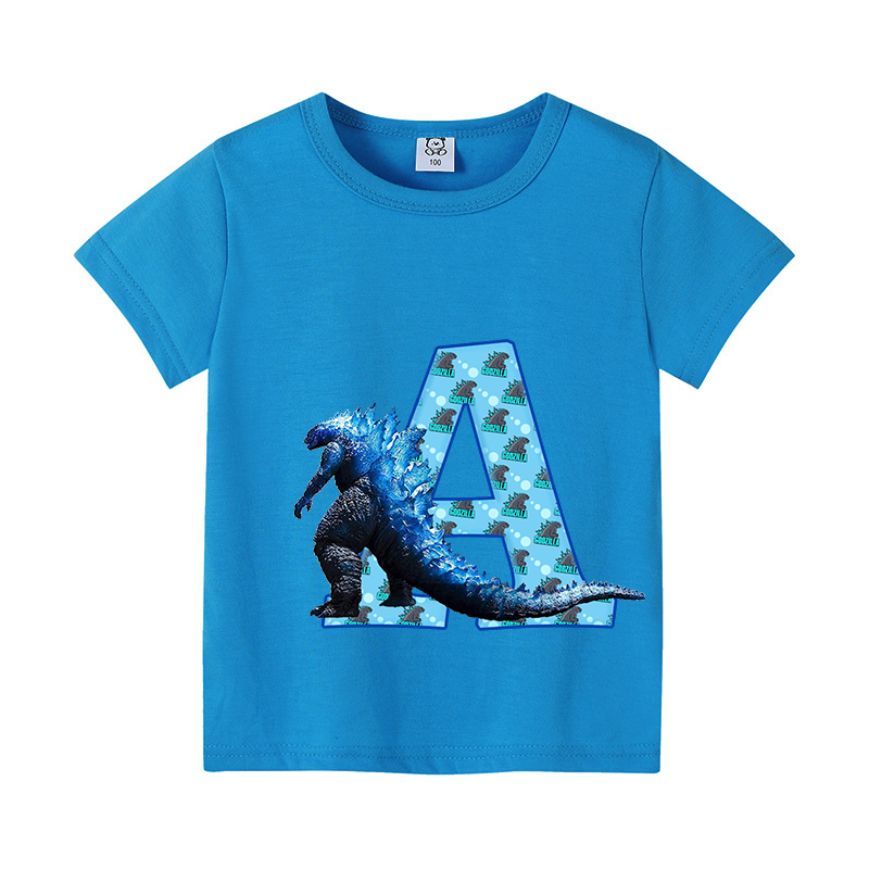 Godzillas Children T Shirt Boy - Summer Clothing Gifts recension och pris