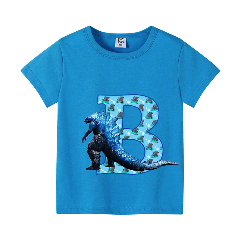 Godzillas Children T Shirt Boy - Summer Clothing Gifts recension och pris