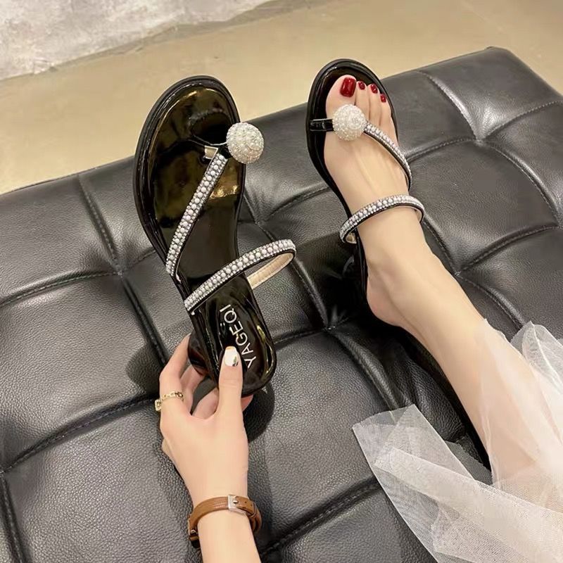Slides Flip Flops Sandals Open - Flip Flop Jeweled recension och pris