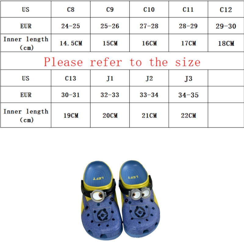 MINIONS slippers boys summer o - Summer Clothing Gifts recension och pris