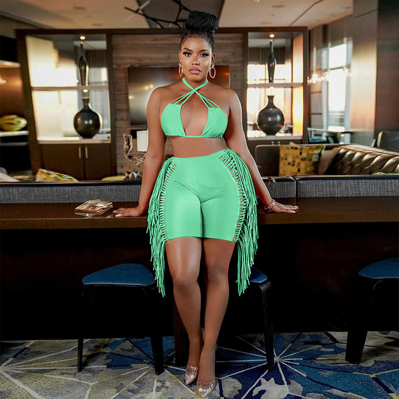Sexy Fringed Bikini Two-Piece  - Summer Clothing Recommendations recension och pris