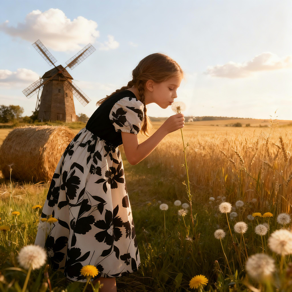 New Children Black Floral Dres - Summer Clothing Teen Girls recension och pris
